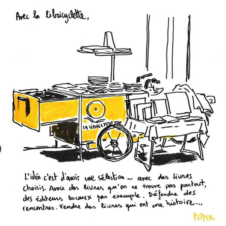 Libricyclette (La)  accepte la monnaie locale